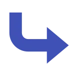 Down Right SVG Icon